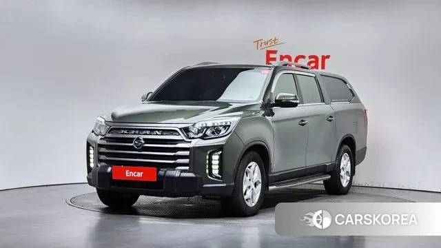 Ssangyong The New Rexton Sports Cannes 2023 Темно-зеленый из Кореи