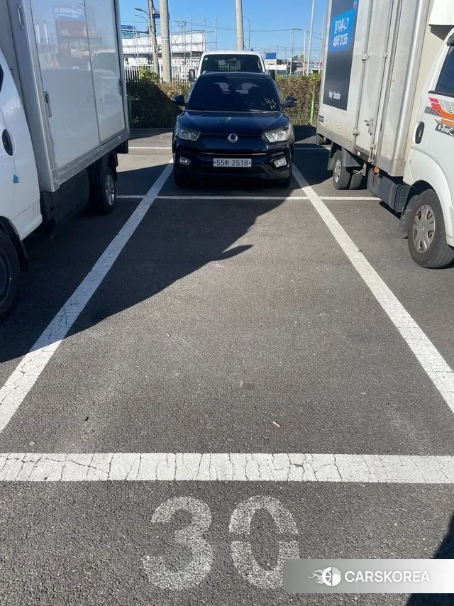 Ssangyong Tivoli Armor 2018 Синий из Кореи