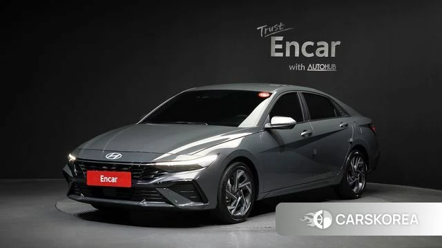 Hyundai The New Avante (CN7) 2023 Серый из Кореи
