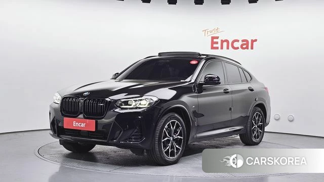 BMW X4 (G02) 2024 Черный из Кореи