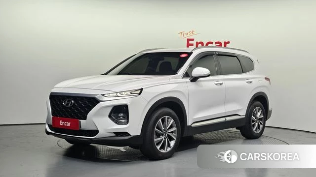 Hyundai Santa Fe TM 2018 Белый из Кореи