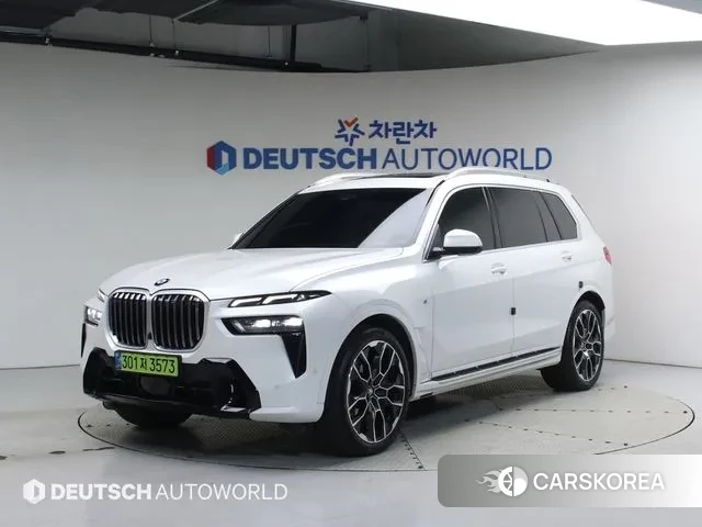 BMW X7 (G07) 2024 Белый из Кореи