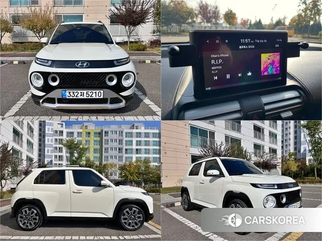 Hyundai Casper 2022 Белый из Кореи