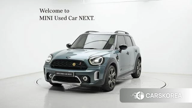 Mini Cooper S Countryman 2023 Светло-зеленый из Кореи