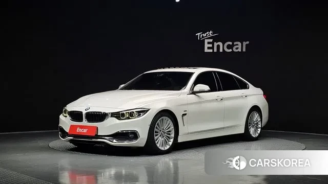 BMW 4 Series (F32) 2018 Белый из Кореи