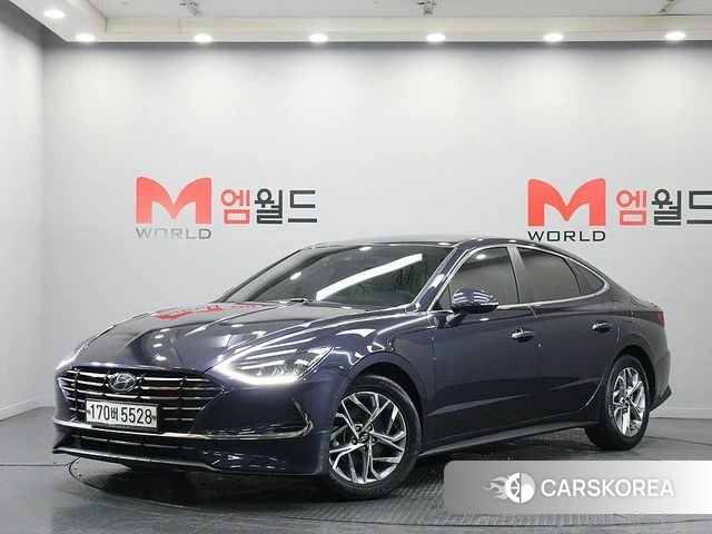 Hyundai Sonata (DN8) 2019 Синий из Кореи