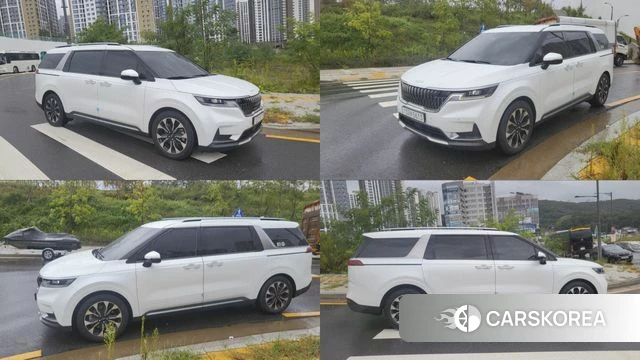 Kia Carnival 4th generation 2023 Белый из Кореи