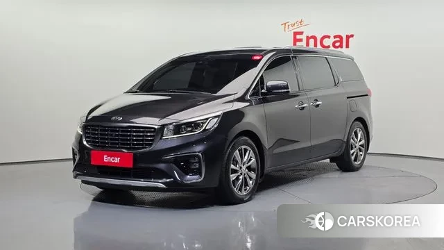 Kia The New Carnival 2018 Черный из Кореи