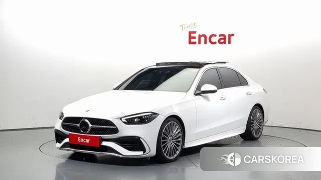 Mercedes-Benz C-Class W206 2023 Белый из Кореи