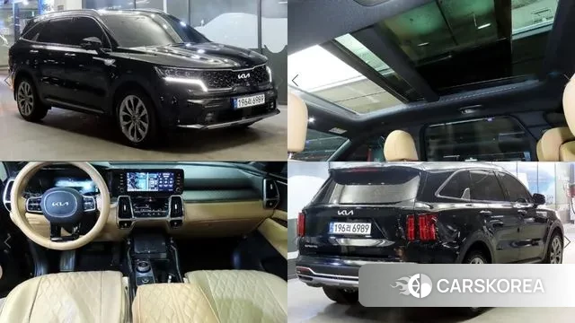 Kia Sorento 4th Generation 2022 Черный из Кореи