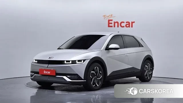 Hyundai Ionic 5 2021 Серебристо-серый из Кореи