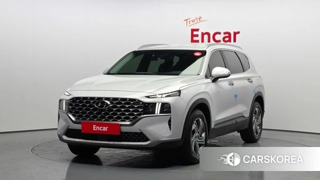 Hyundai The New Santa Fe 2023 Белый из Кореи