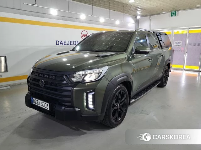 Ssangyong The New Rexton Sports Cannes 2022 Светло-зеленый из Кореи