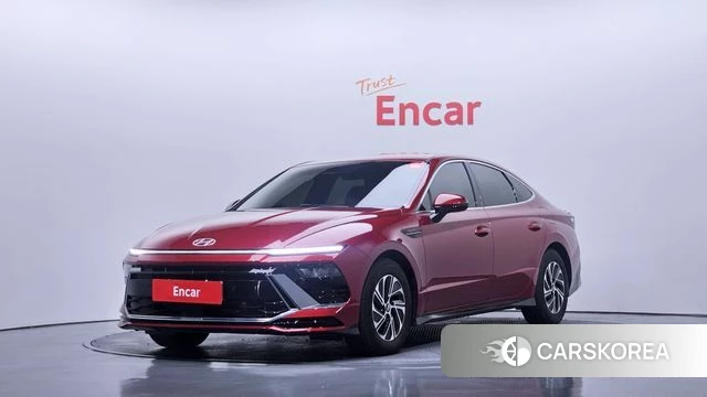 Hyundai Sonata D Edge Hybrid (DN8) 2023 Красный из Кореи