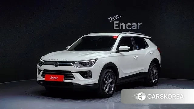 Ssangyong Beautiful Korando 2021 Белый из Кореи
