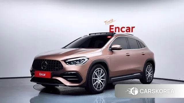 Mercedes-Benz GLA - Class H247 2022 Золотой из Кореи