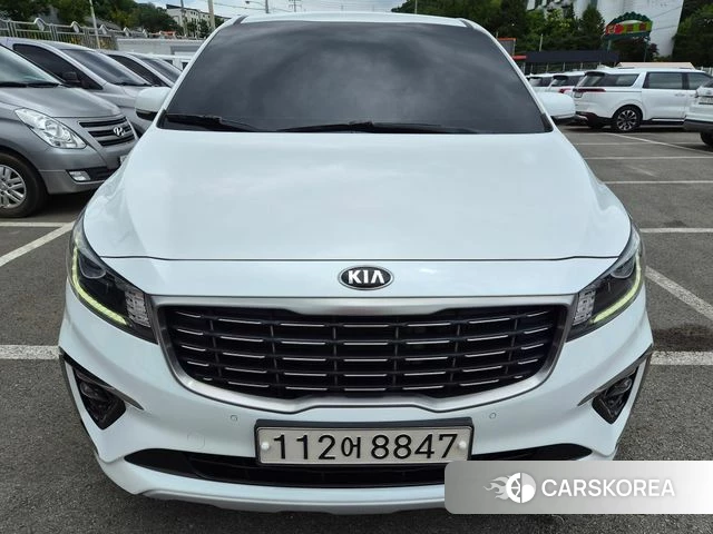 Kia The New Carnival 2018 Белый из Кореи