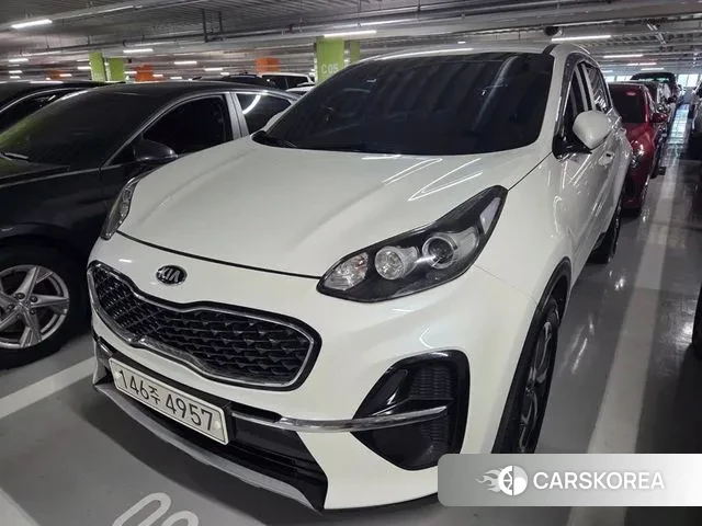 Kia Sportage The Bold 2021 Белый из Кореи