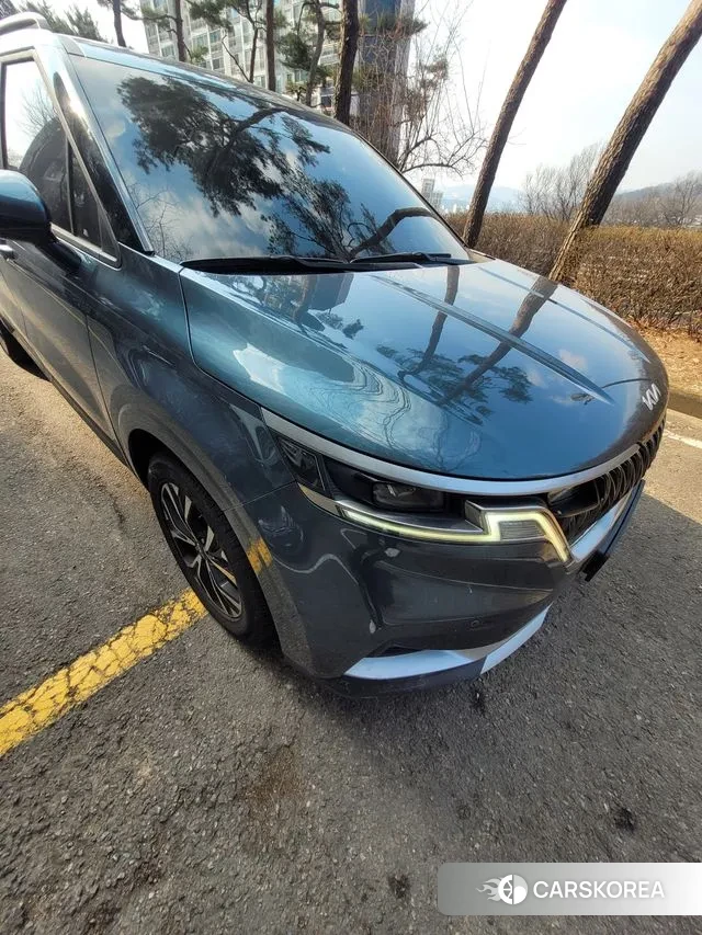 Kia Carnival 4th generation 2022 Темно-зеленый из Кореи