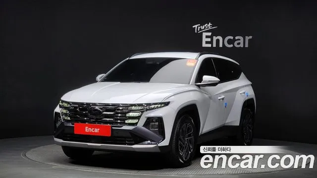 Hyundai The New Tucson Hybrid (NX4) 2024 Белый из Кореи