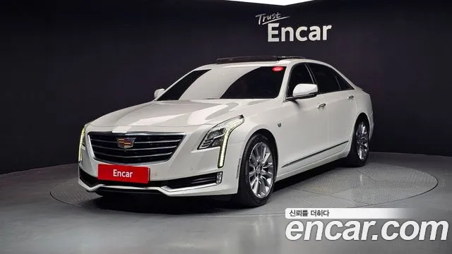 Cadillac CT6 2018 Белый из Кореи