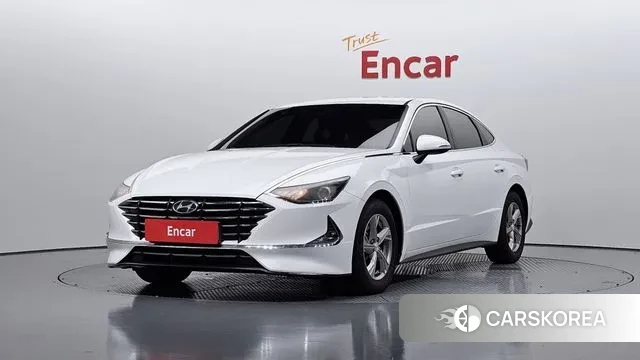 Hyundai Sonata (DN8) 2021 Белый из Кореи