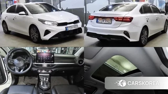 Kia The New K3 2nd generation 2021 Белый из Кореи