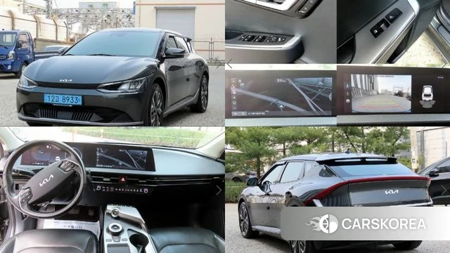 Kia EV6 2022 Серый из Кореи