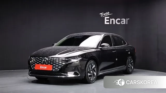Hyundai The New Grandeur IG Hybrid 2020 Черный из Кореи