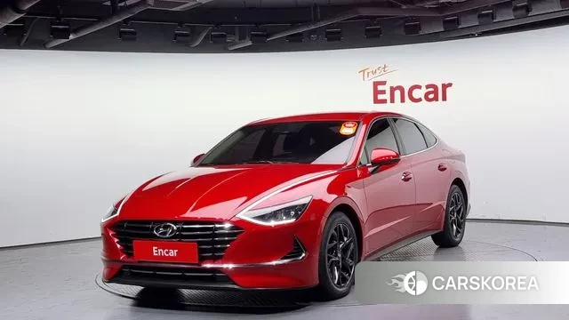 Hyundai Sonata (DN8) 2019 Красный из Кореи