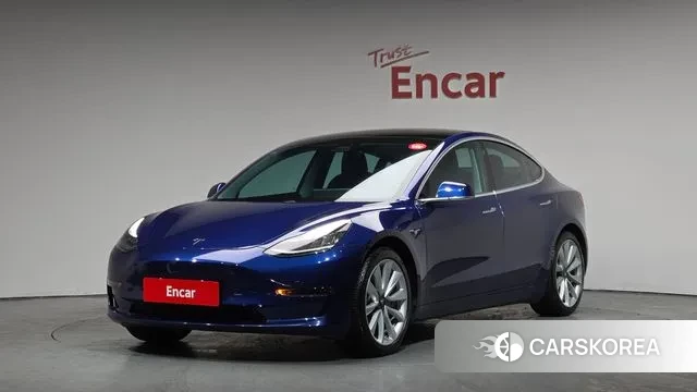 Tesla Model 3 2020 Синий из Кореи