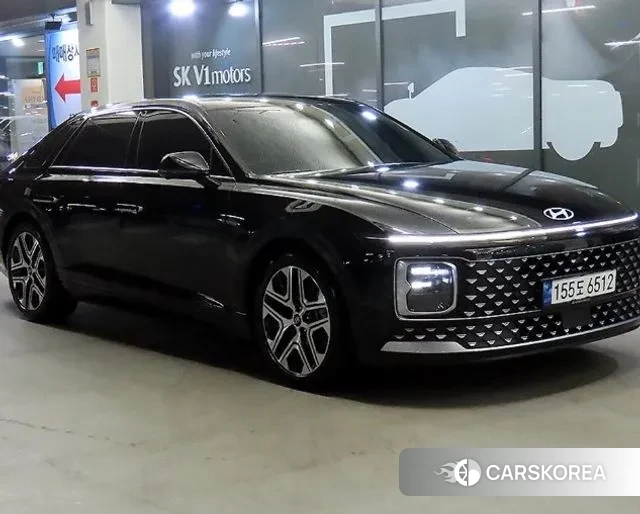 Hyundai Grandeur (GN7) 2023 Черный из Кореи