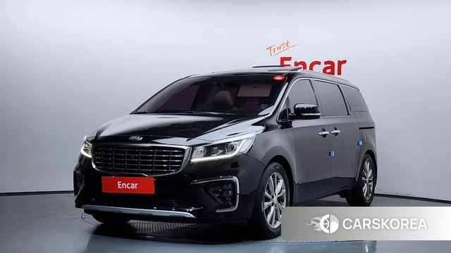 Kia The New Carnival 2018 Черный из Кореи