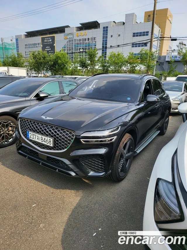 Genesis GV70 2021 Черный из Кореи