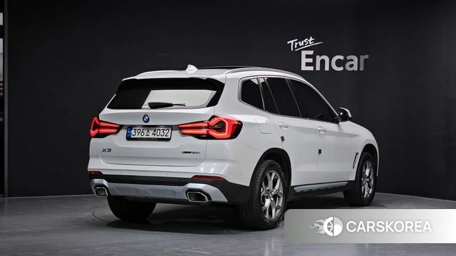 BMW X3 (G01) 2022 Белый из Кореи