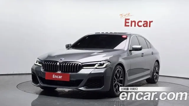 BMW 5 Series (G30) 2023 Серый из Кореи