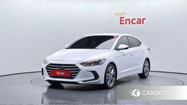 Hyundai Avante AD 2018 Белый из Кореи