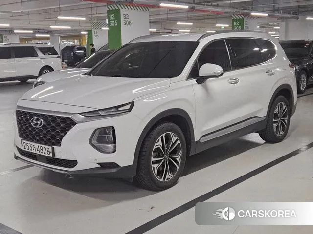 Hyundai Santa Fe TM 2019 Белый из Кореи