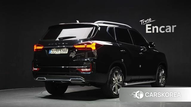 Ssangyong All New Rexton 2023 Черный из Кореи