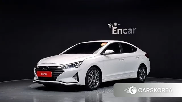 Hyundai The New Avante AD 2019 Белый из Кореи