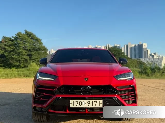 Lamborghini Urus 2020 Красный из Кореи