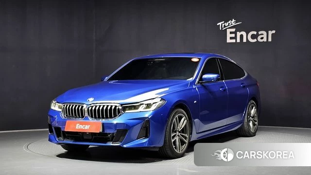 BMW 6 Series GT (G32) 2021 Синий из Кореи