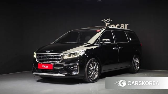 Kia The New Carnival 2020 Черный из Кореи