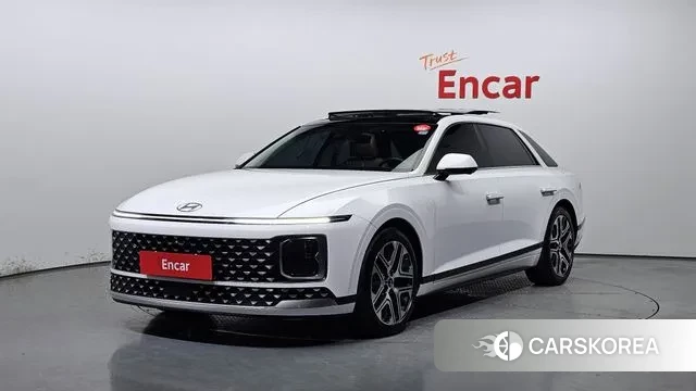 Hyundai Grandeur Hybrid (GN7) 2023 Белый из Кореи