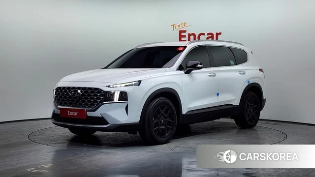 Hyundai The New Santa Fe 2021 Белый из Кореи