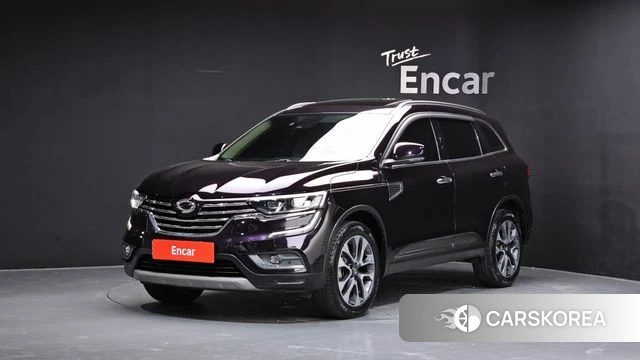 Renault Korea (Samsung) QM6 2018 Черный из Кореи