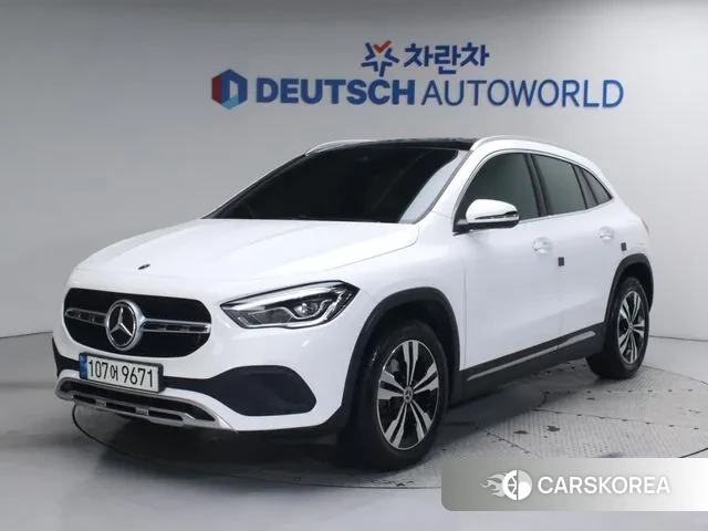 Mercedes-Benz GLA - Class H247 2021 Белый из Кореи