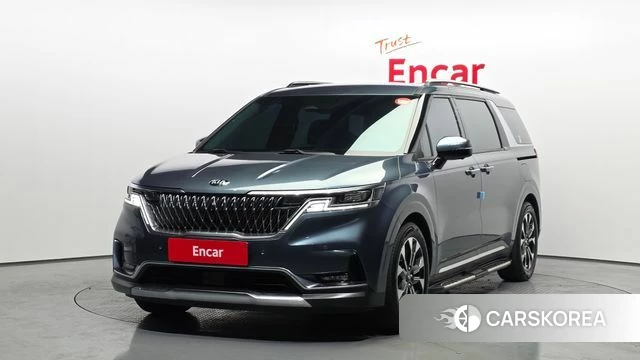 Kia Carnival 4th generation 2021 Синий из Кореи