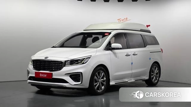 Kia The New Carnival 2019 Белый из Кореи