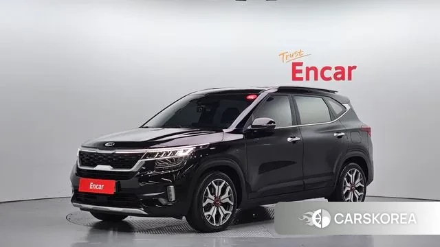 Kia Seltos 2019 Черный из Кореи